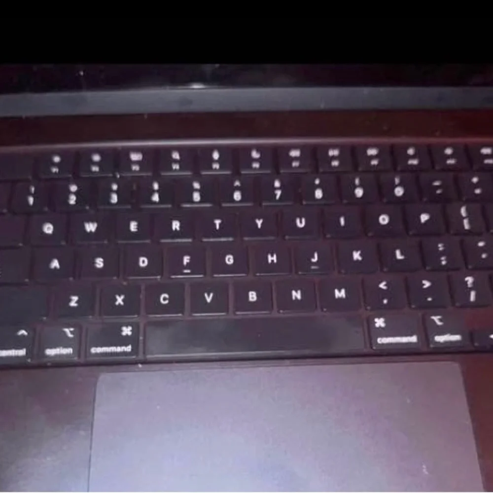 Apple MacBook Air with Blue Display